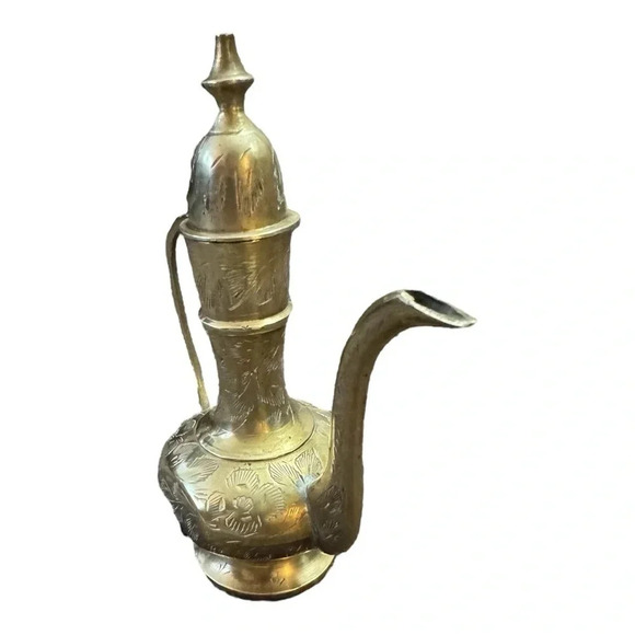 Vintage Brass Tea Kettle - Picture 7 of 11